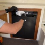 Small Campervan Fridge Installation