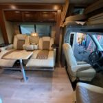 Vinyl Plank Flooring in RV with Slide Out