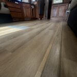 Vinyl Plank Flooring in RV with Slide Out