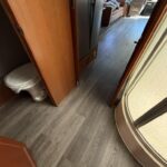 Vinyl Plank Flooring in RV with Slide Out