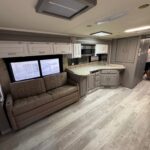 Vinyl Plank Flooring in RV with Slide Out