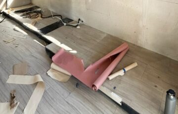 Vinyl Plank Flooring in RV with Slide Out