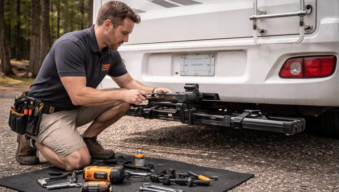How to Install a Bike Rack on a Motorhome