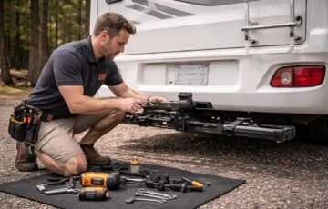 How to Install a Bike Rack on a Motorhome