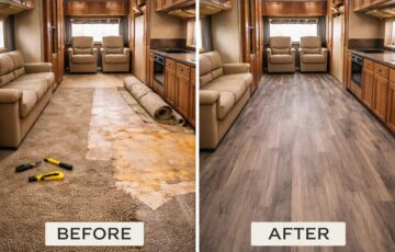 rv floor replace