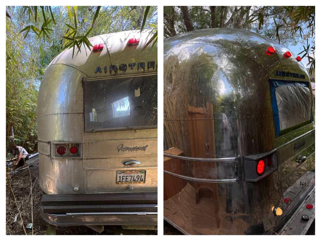 Vintage Trailer Restoration in California LA