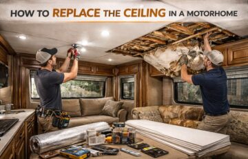 How to Replace the Ceiling in a Motorhome