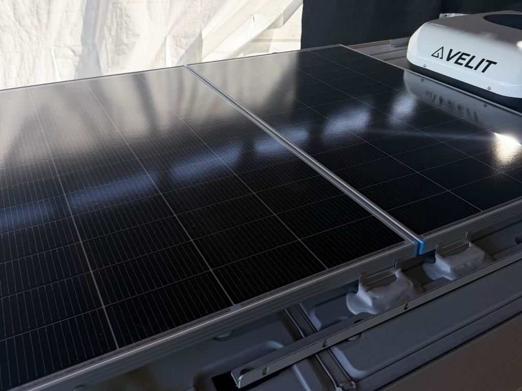 installing solar panels on RV