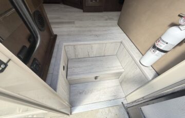 Vinyl Plank Flooring Installation in Four Winds Class C Motorhome