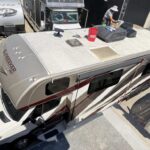 Recoating an RV Fiberglass Roof on Sunseeker Motorhome