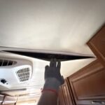 before Repairing Damaged RV Roof