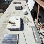 before Repairing Damaged RV Roof