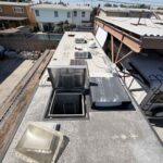 before Repairing Damaged RV Roof