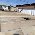 process of Repair Damaged RV Roof on Four Winds Fun Mover