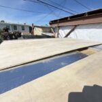 process of Repair Damaged RV Roof on Four Winds Fun Mover