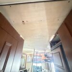 process of Repair Damaged RV Roof on Four Winds Fun Mover