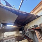 process of Repair Damaged RV Roof on Four Winds Fun Mover