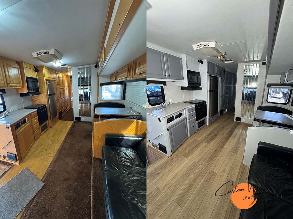 rv remodel before and after