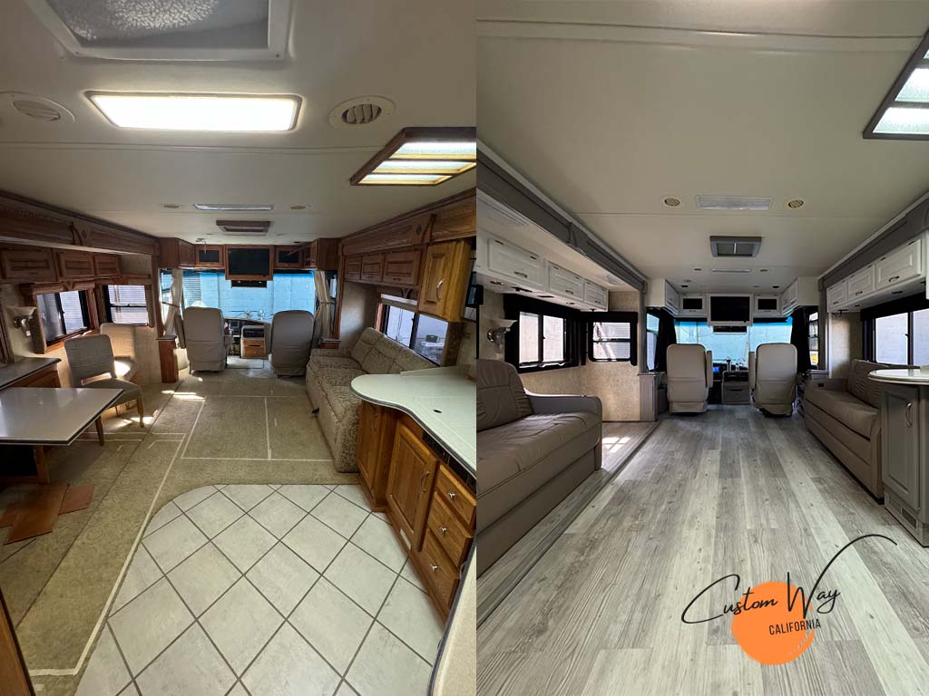 rv remodel before and after