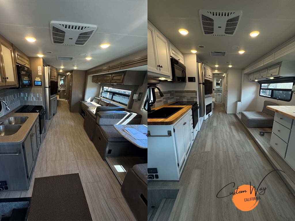 rv remodel before and after