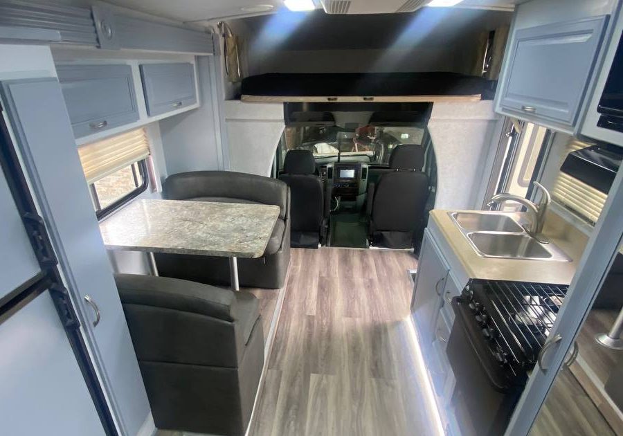 Mercedes RV Layout with Slide-Out