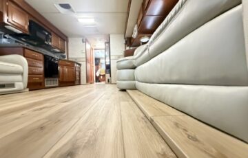 Replacing Flooring in RV With Slide