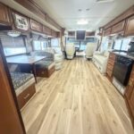 Replacing Flooring in RV With Slide Custom Way repair shop