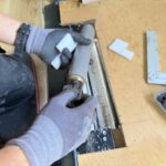 Replacing Flooring in RV With Slide rollers to slide placement