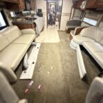 before Replacing Flooring in RV With Slide 2
