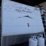 before Travel Trailer Water Damage Repair