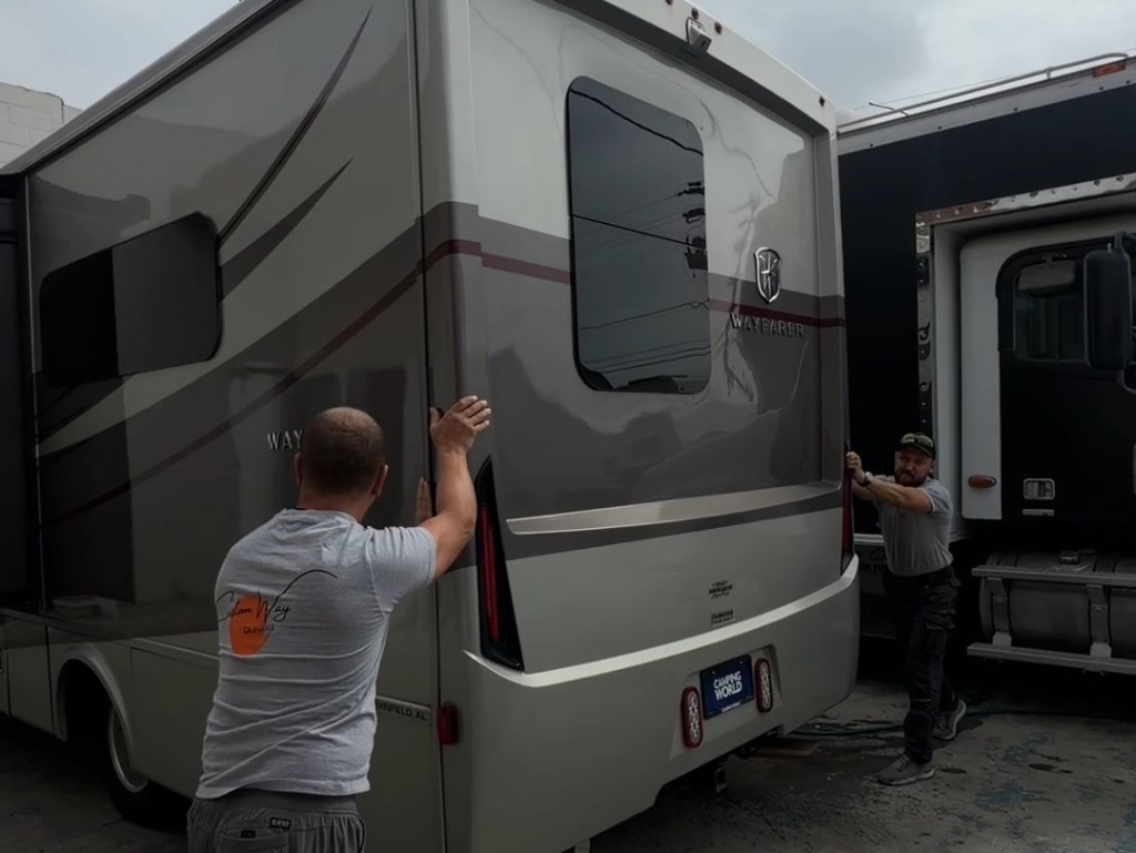 best way to sanitize RV fresh water tank