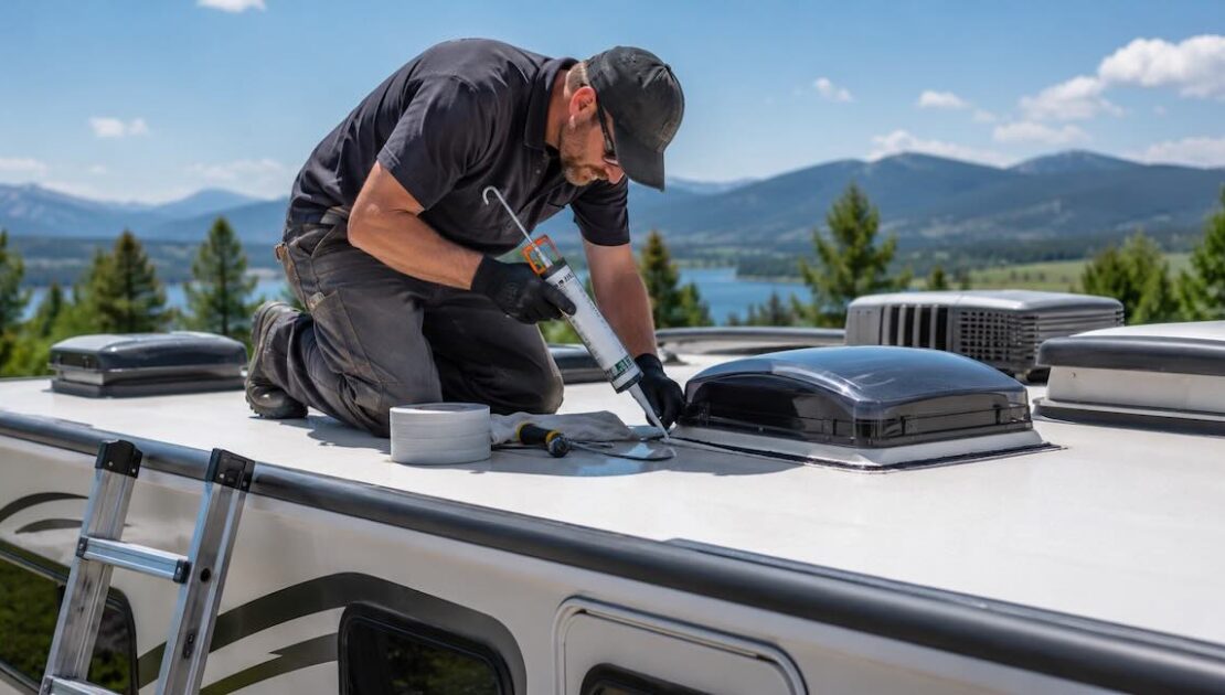 How to Repair a Leaking RV Roof?