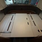 Airstream King Bed Conversion by Custom Way