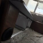 Airstream King Bed Conversion by Custom Way