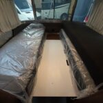Airstream King Bed Conversion by Custom Way