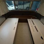 Airstream King Bed Conversion by Custom Way