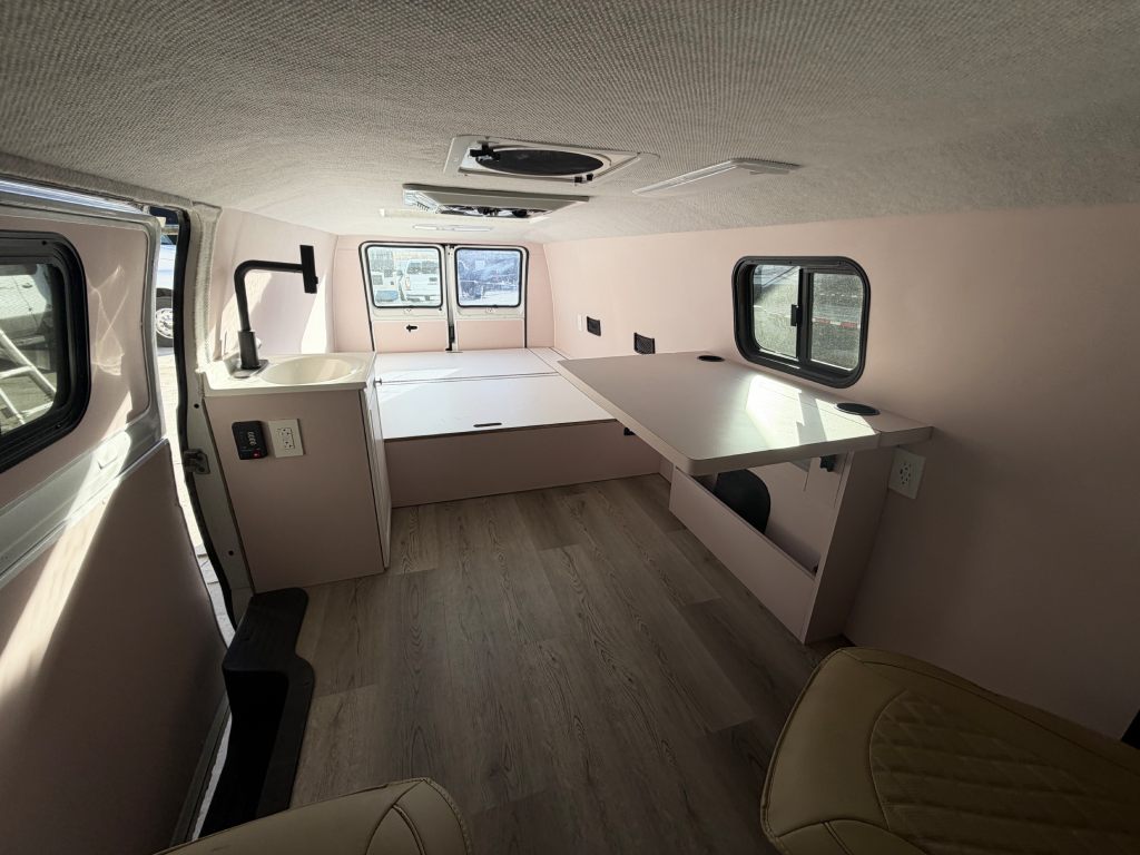 Cream Color RV Interior