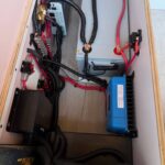 Ford Transit Van RV Conversion lithium battery storage, Los Angeles