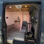 Ford Transit Van RV Conversion wheelchair lift installation, Custom Way Repair Shop