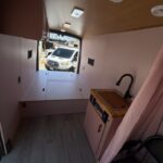 Ford Transit Van RV Conversions custom furniture, Los Angeles