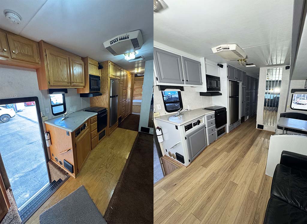Gray Paint Colors for RV Interior