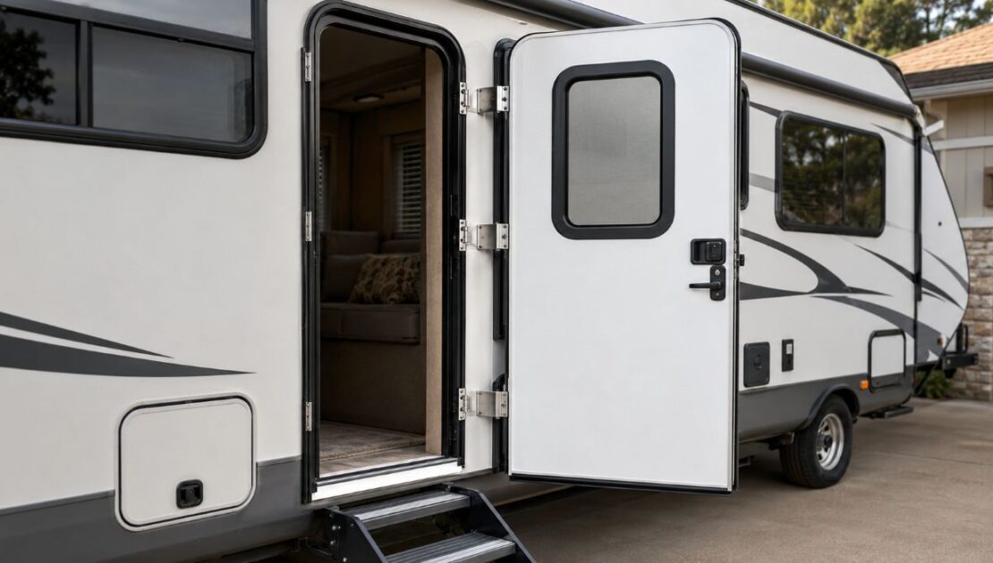 How to replace rv door?