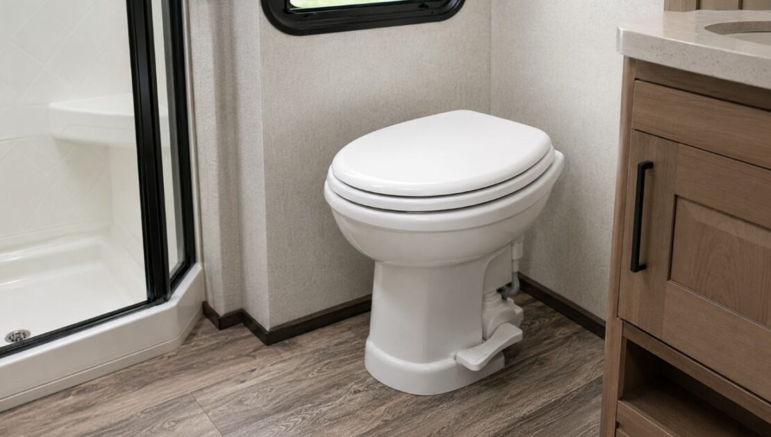 Will a regular toilet seat fit an rv toilet?