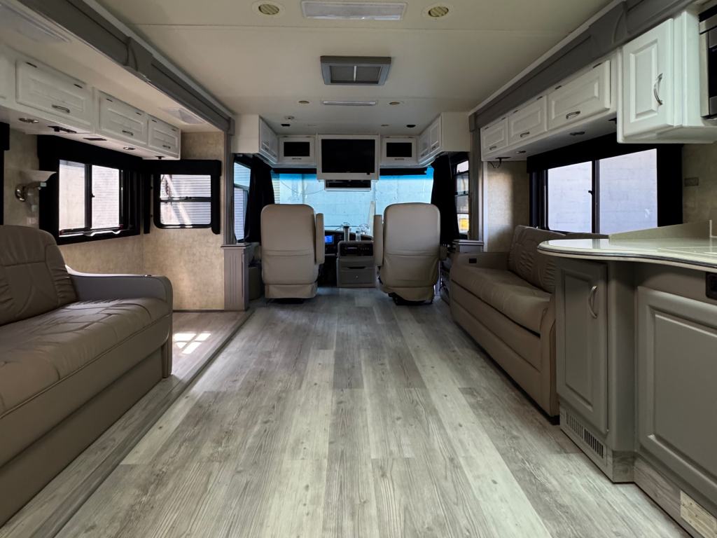 Class A RV Flooring Ideas