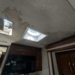 before Fleetwood Revolution RV Repair After Water Damage