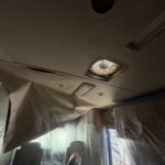 before Winnebago Adventurer Ceiling Replacement