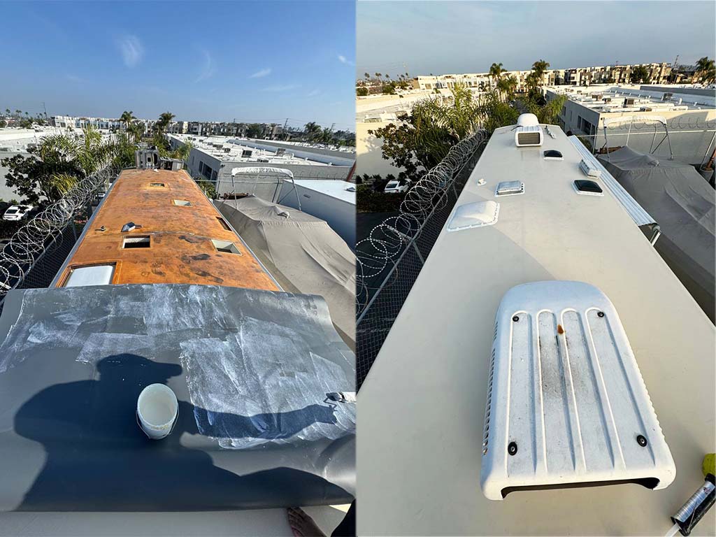 Professional RV Roof Membrane Replacement in Los Angeles