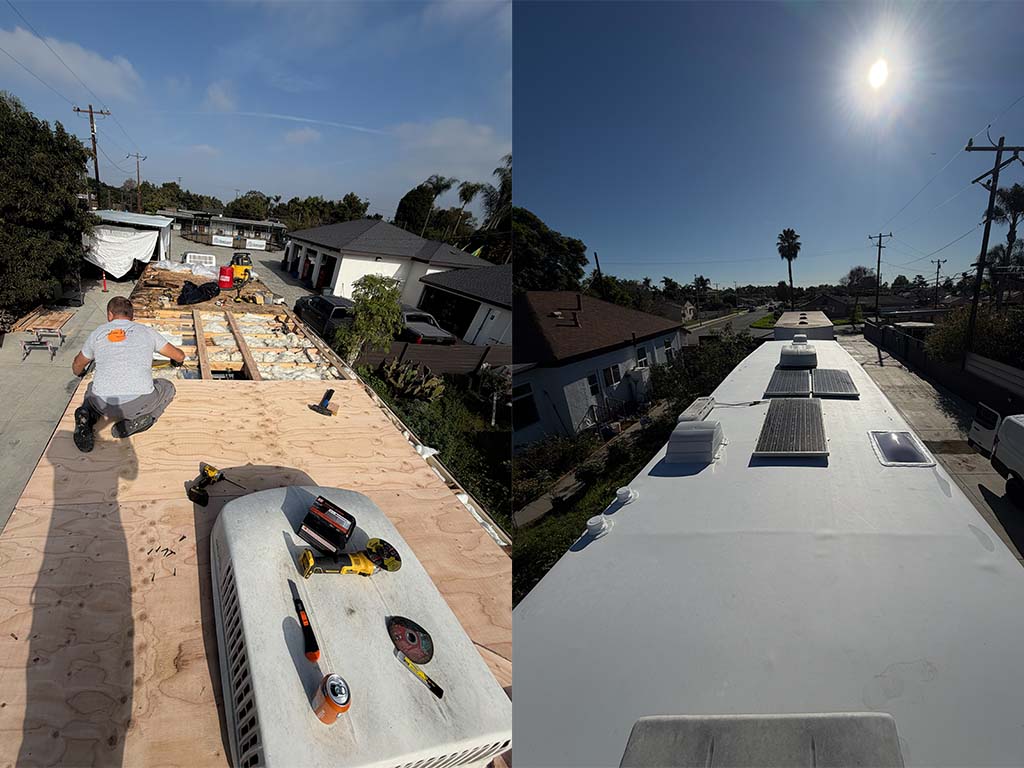 RV Roof Membrane Replacement in Los Angeles