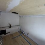before Ford Transit Conversion Van Interior for a Mobile Business