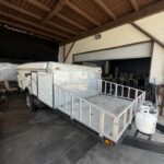before pop up trailer roof repair